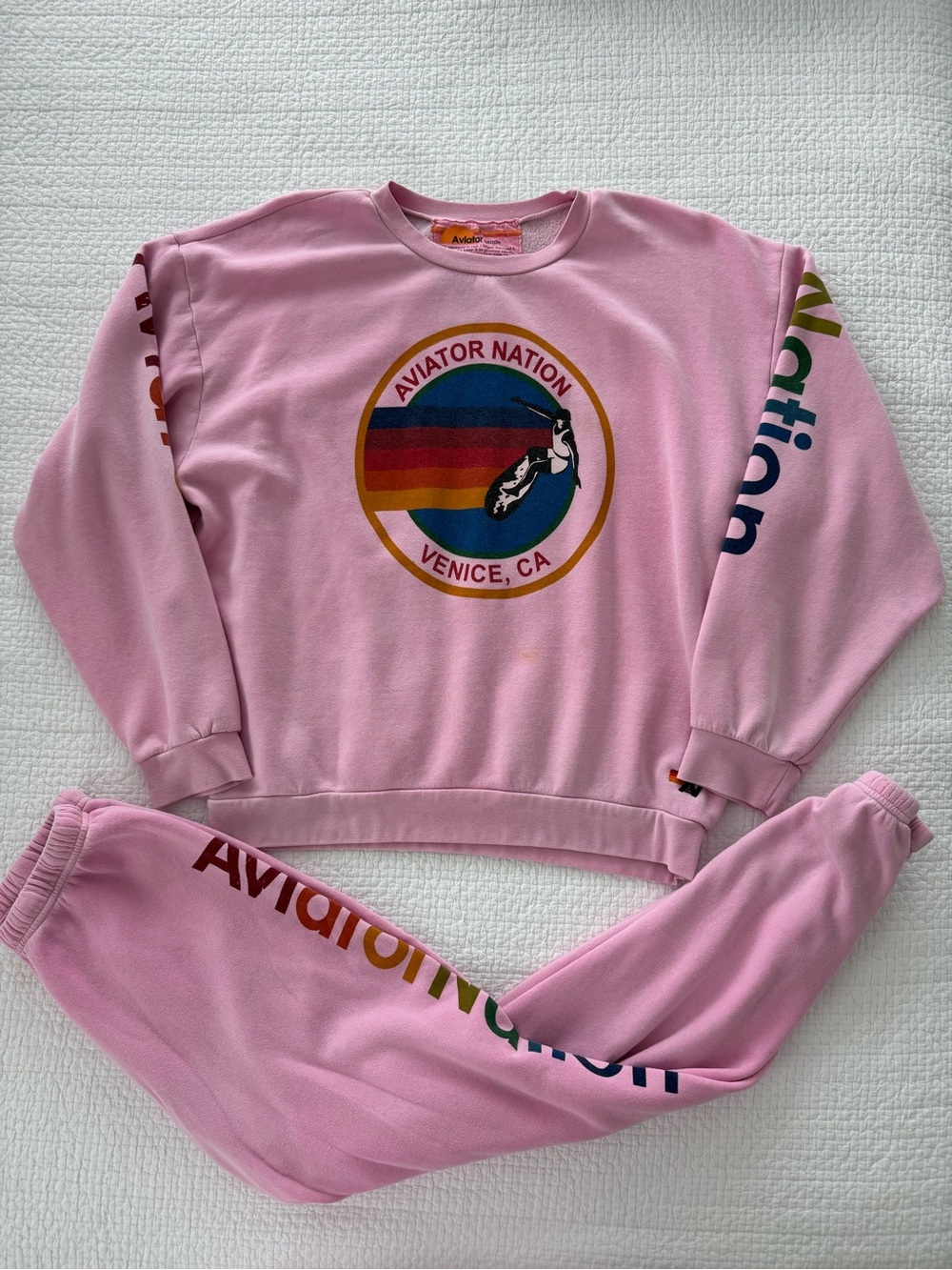 Aviator Nation Pink Matching Set!!! - Picture 4 of 4